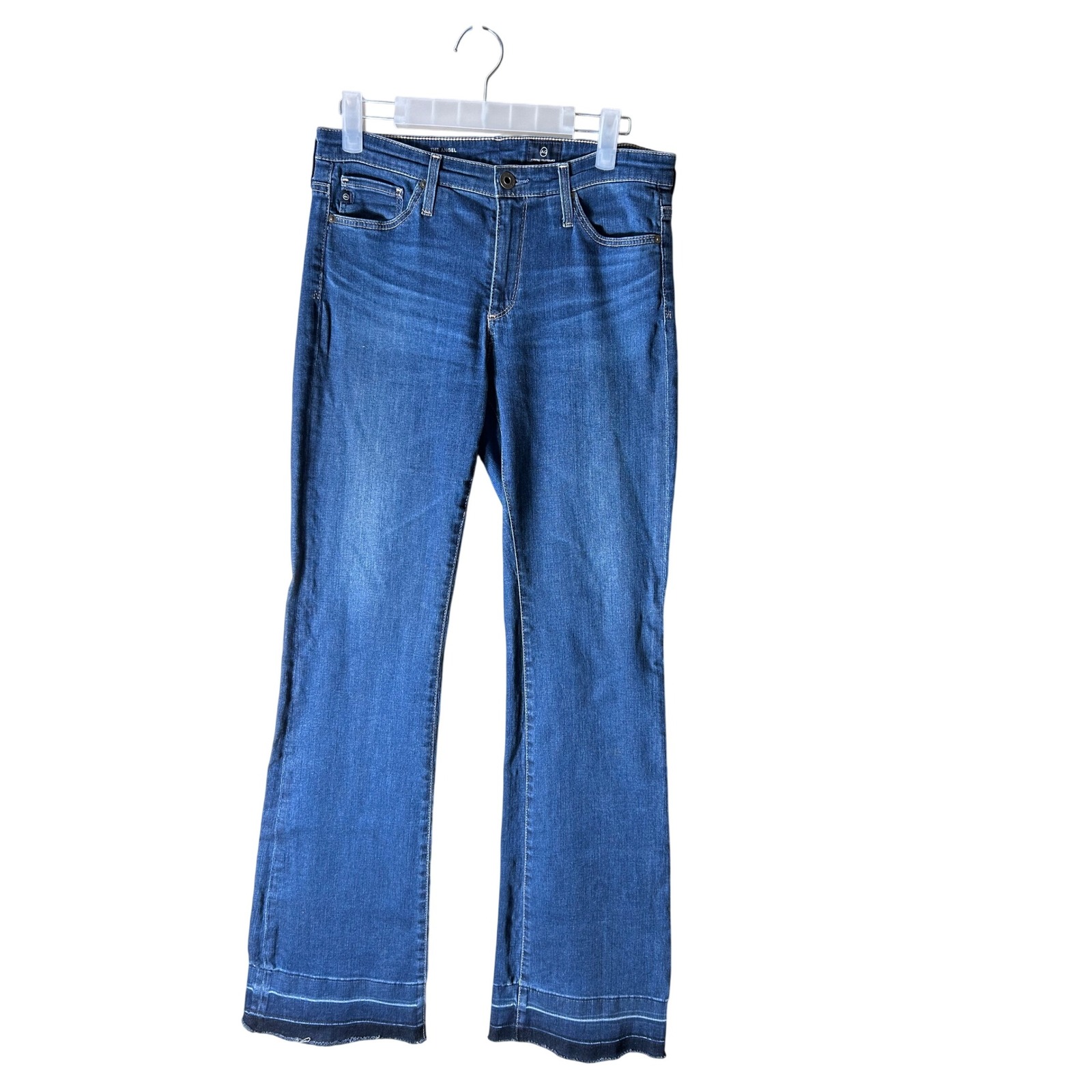 Ag Adriano Goldschmied The Angel Bootcut Jeans Women's Size 27r Dark Wash